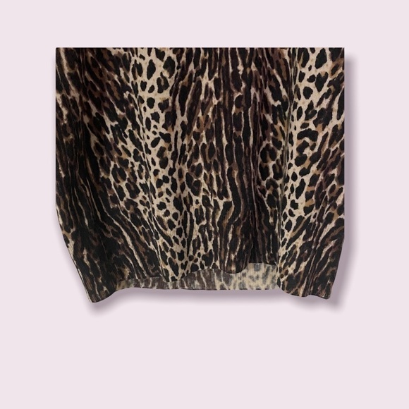 J. Crew merino wool leopard sweater size Small - Picture 5 of 8